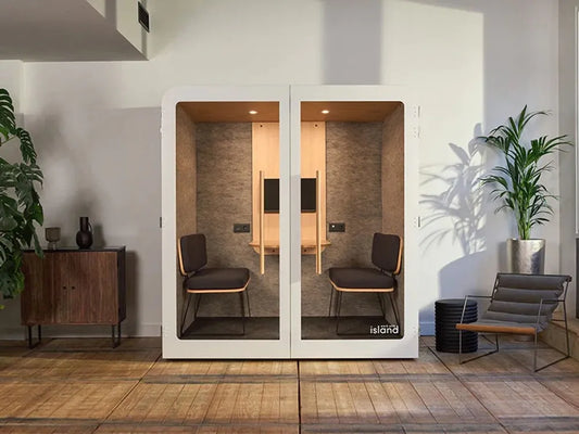Pourquoi les cabines acoustiques reconditionnées cartonnent dans les open spaces ?