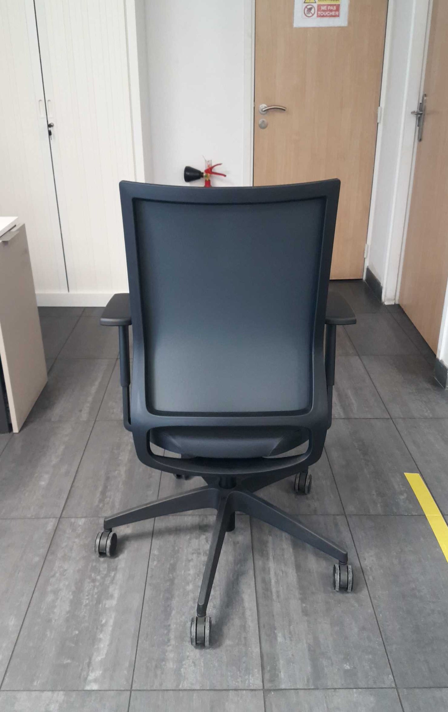 Fauteuil Sedus Quaterback Noir dos
