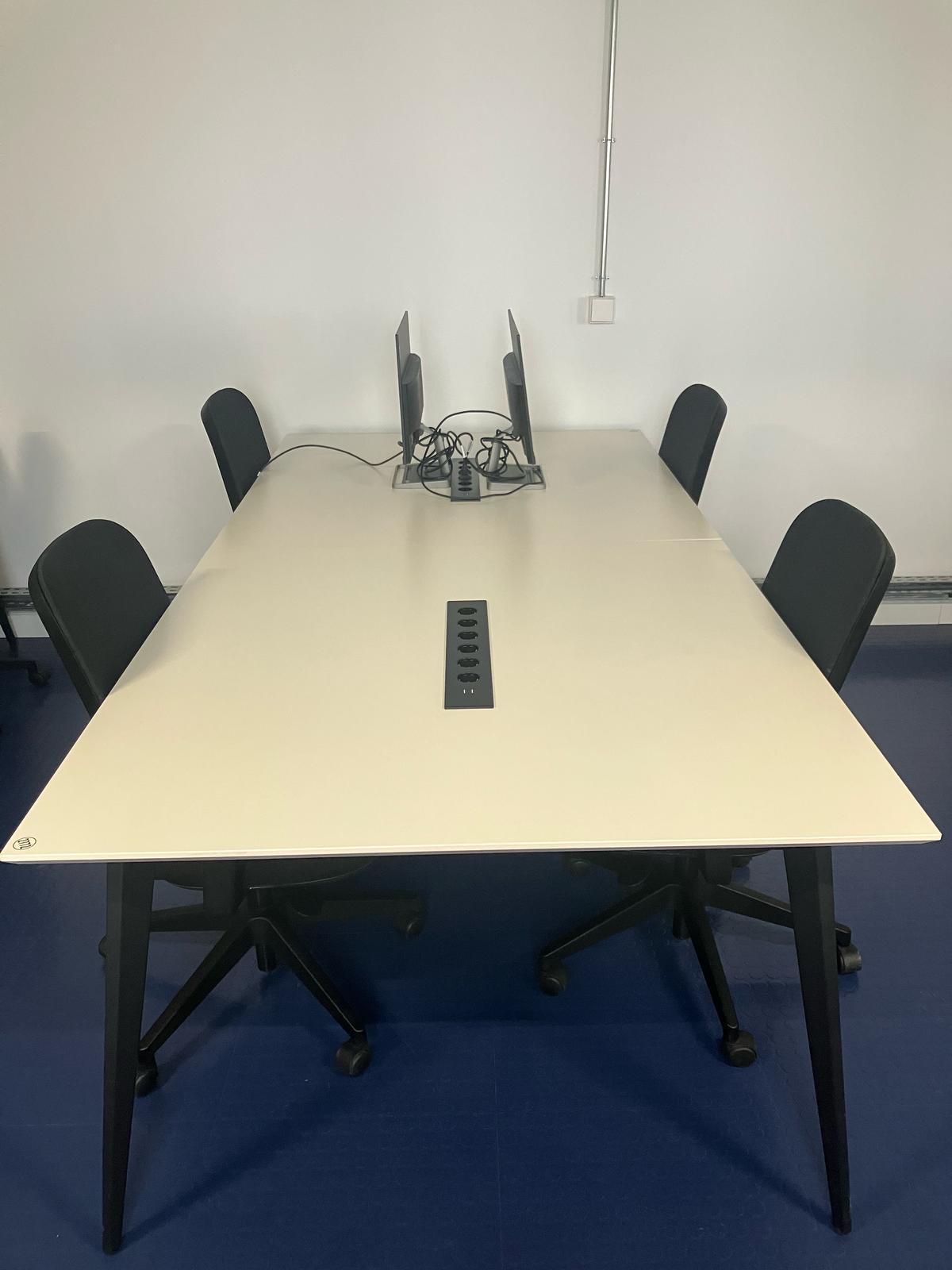 Bench 2 places L120xl120 Orex - Plateau blanc