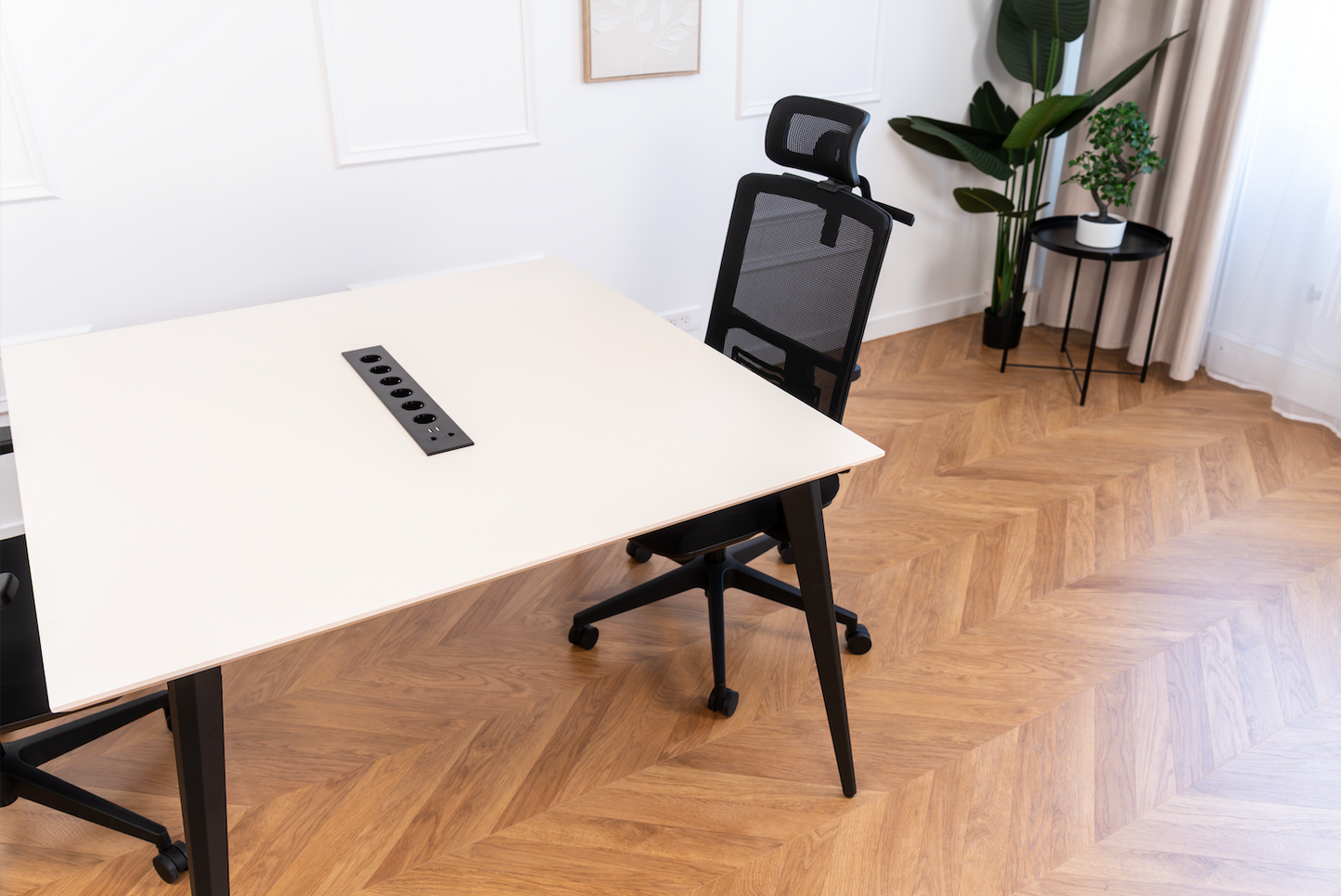 Bench 2 places L120xl120 Orex - Plateau blanc