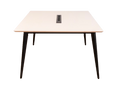 Bench 2 places Orex - 120 x 120 - Plateau blanc