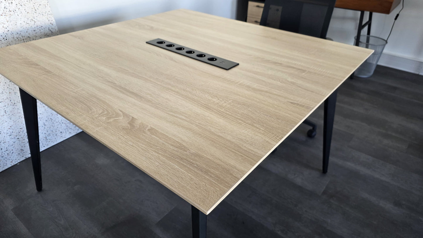 Bench 2 places L120xl120 Orex - Plateau Bois Clair