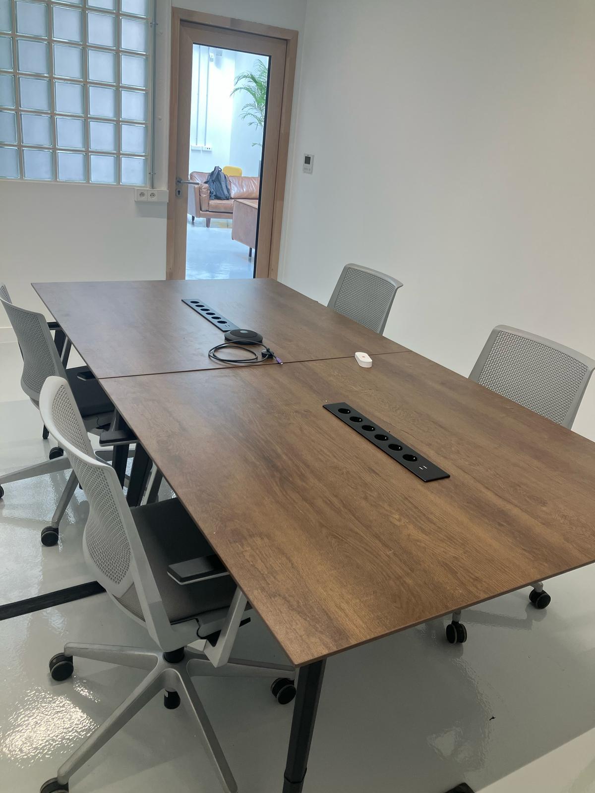 Bench 2 places L120xl120 Orex - Plateau Bois Foncé