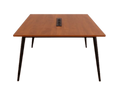 Bench 2 places Orex - 120 x 120 - Plateau Bois Foncé