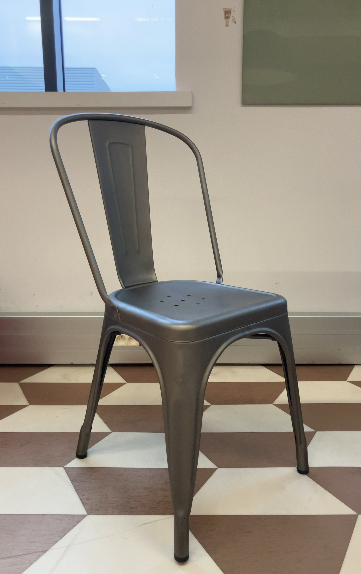 Chaise Tolix Gris Métal