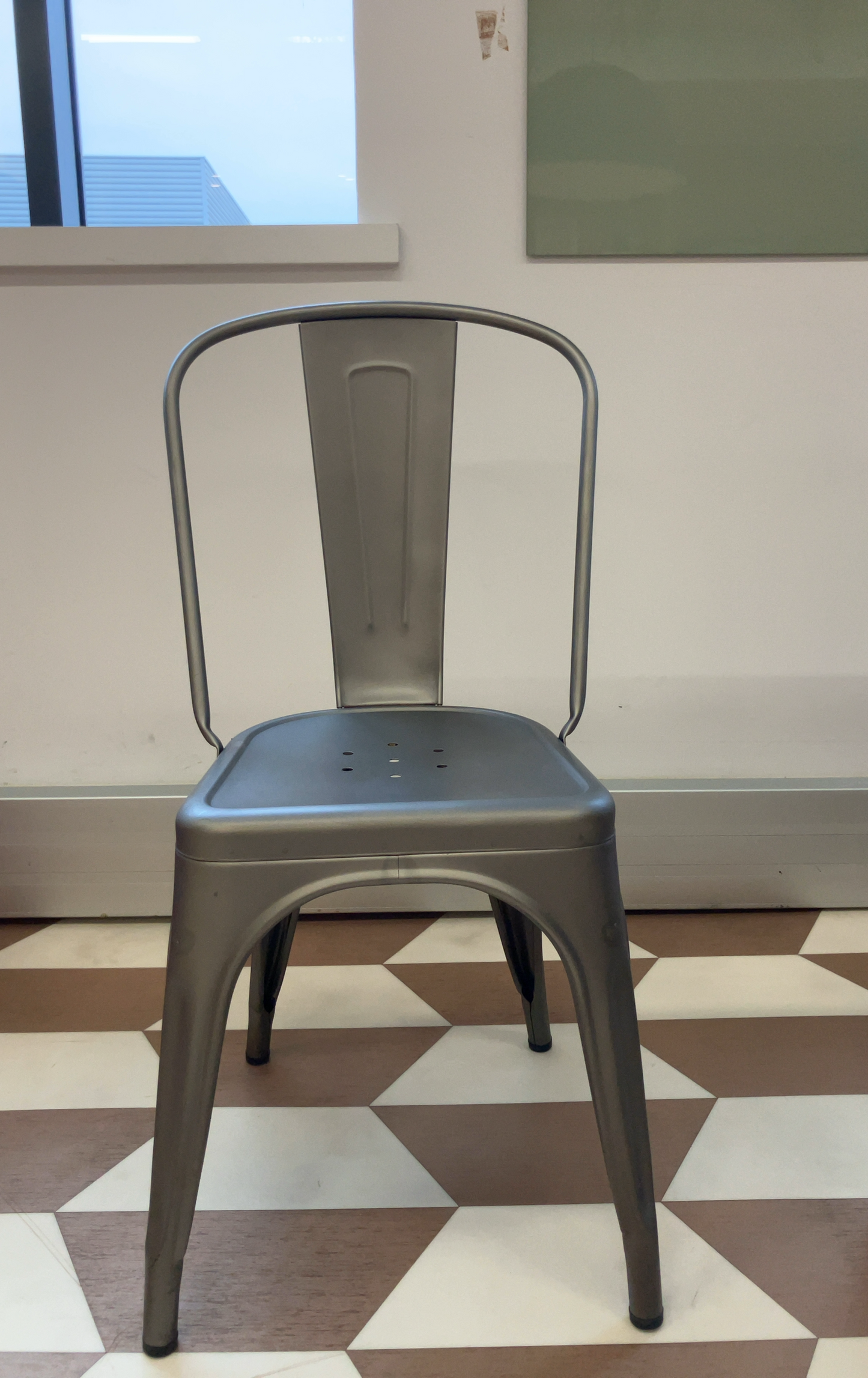 Chaise Tolix Gris Métal
