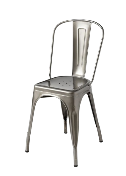 Chaise Tolix Gris Métal