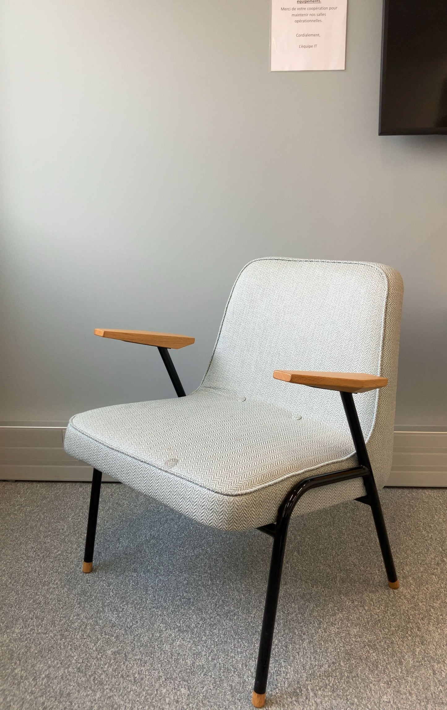 Fauteuil L70xl60xh80 Gris