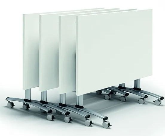 Table à roulettes rabattable L160xl80xh73