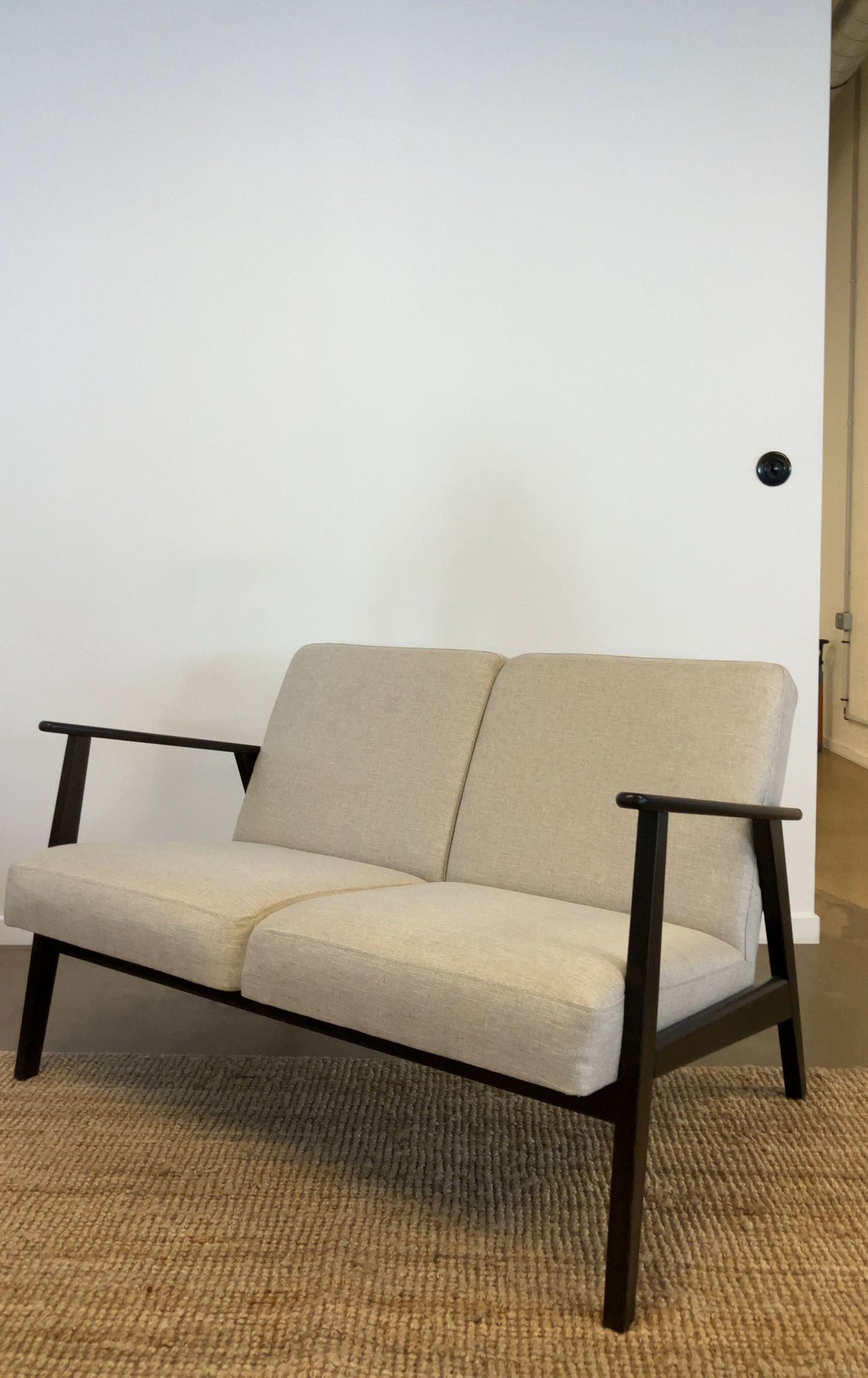 Fauteuil Ikea EKENÄSET / Canapé 2 places, Kilanda beige clair