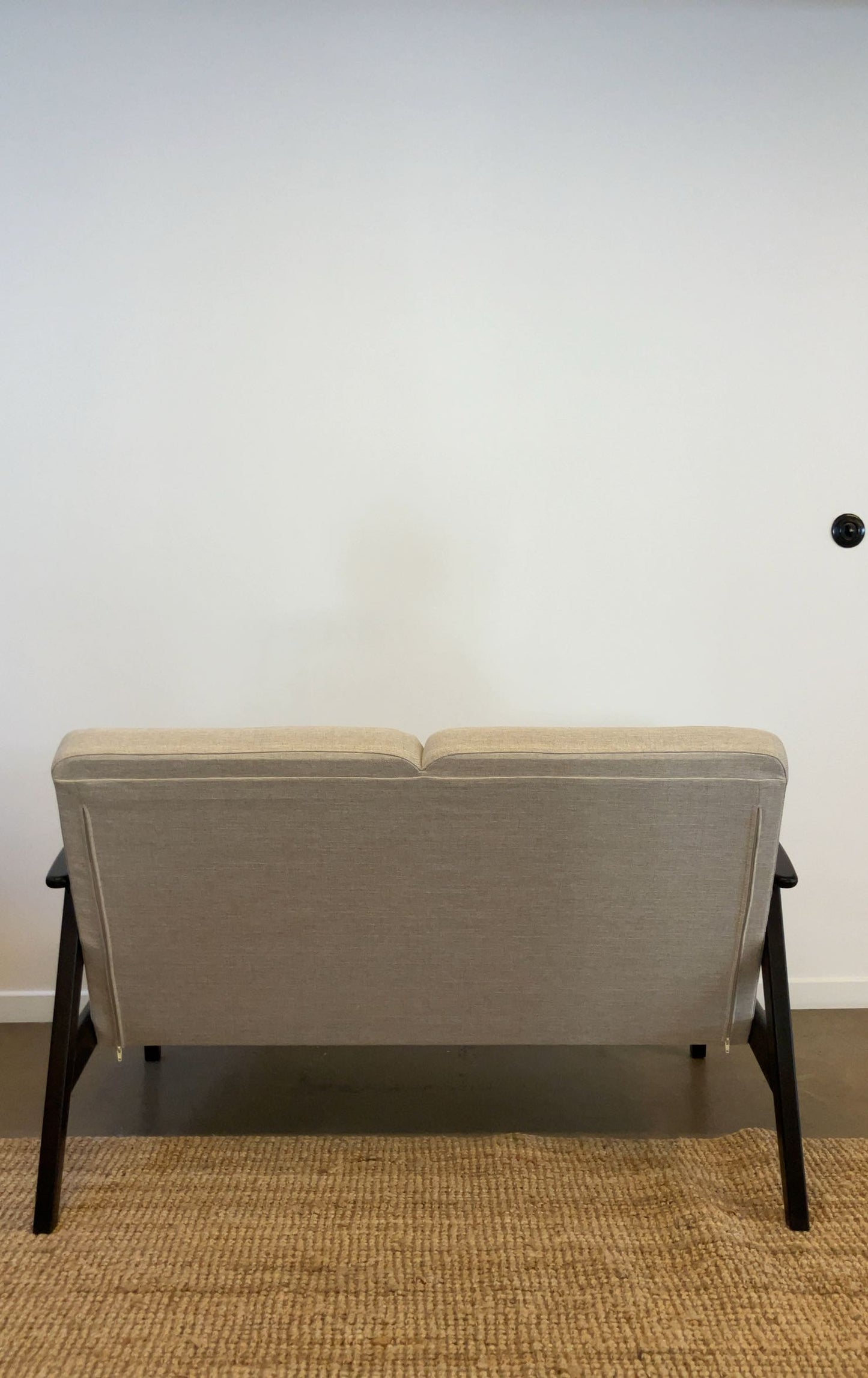 Fauteuil Ikea EKENÄSET / Canapé 2 places, Kilanda beige clair