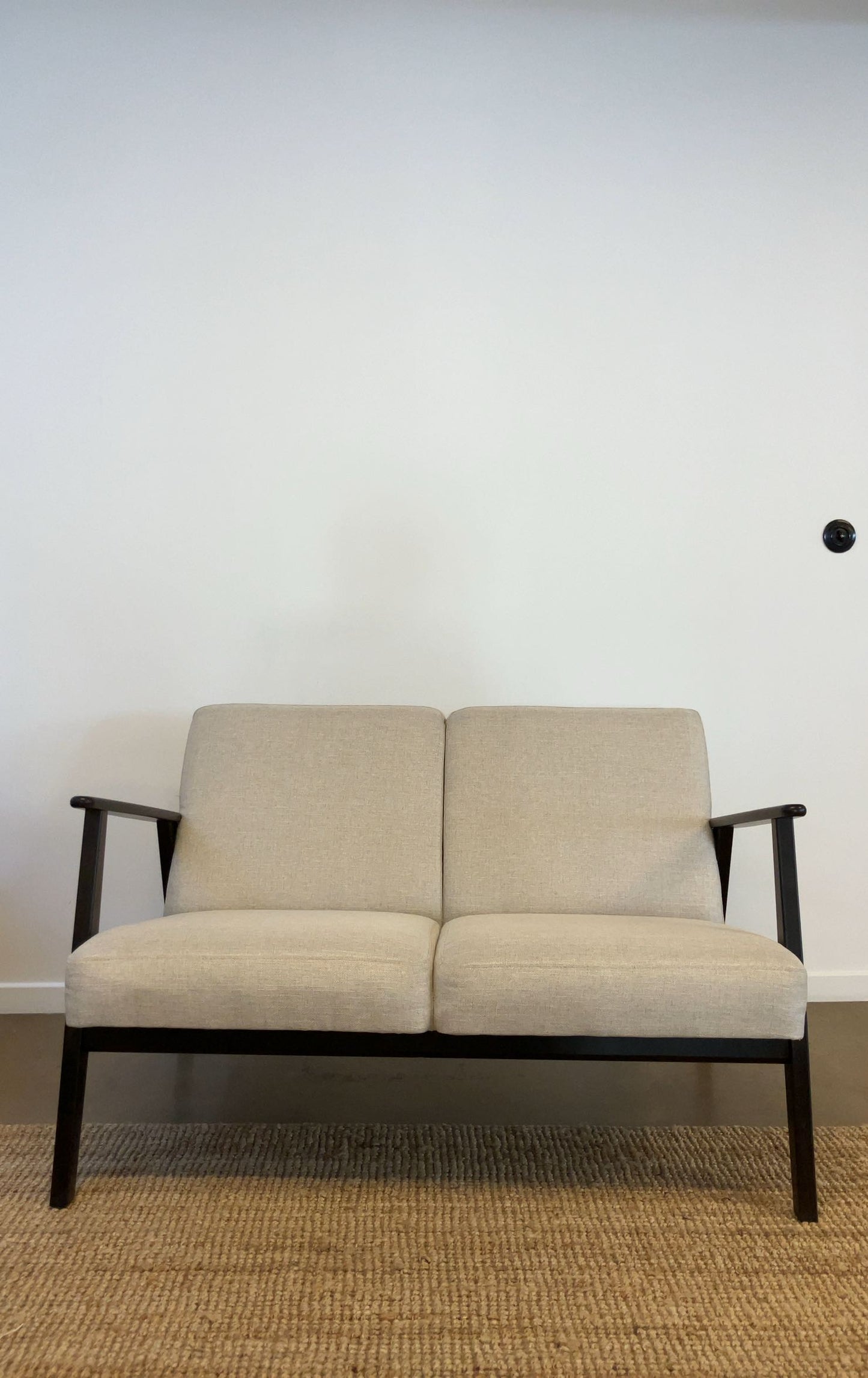 Fauteuil Ikea EKENÄSET / Canapé 2 places, Kilanda beige clair