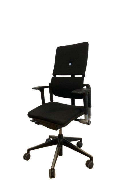 Fauteuil de Bureau Steelcase Please Noir