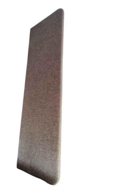 Cloison en tissu gris 120x2,5x40 cm