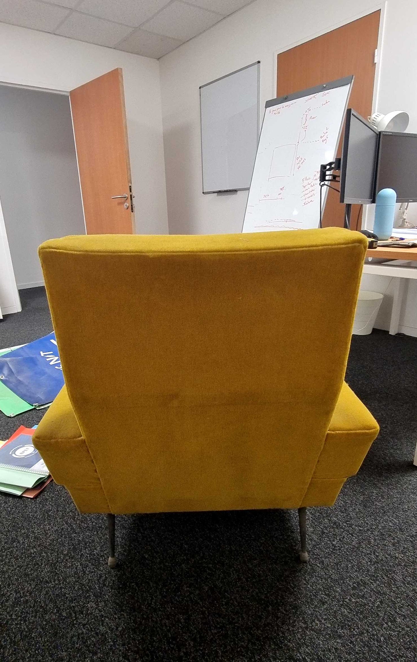 Fauteuil L71xl69xh100 Jaune