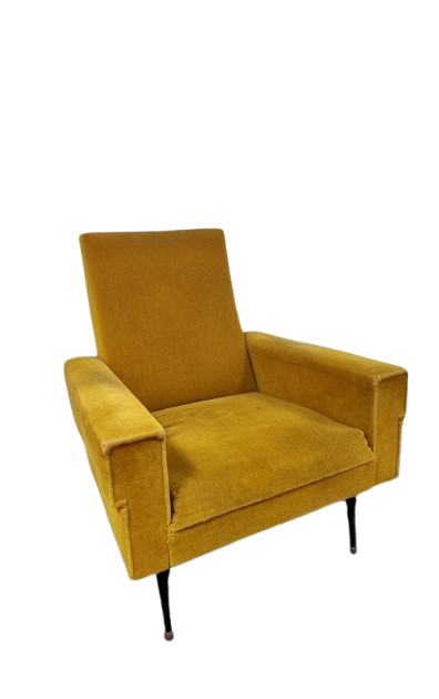 Fauteuil L71xl69xh100 Jaune