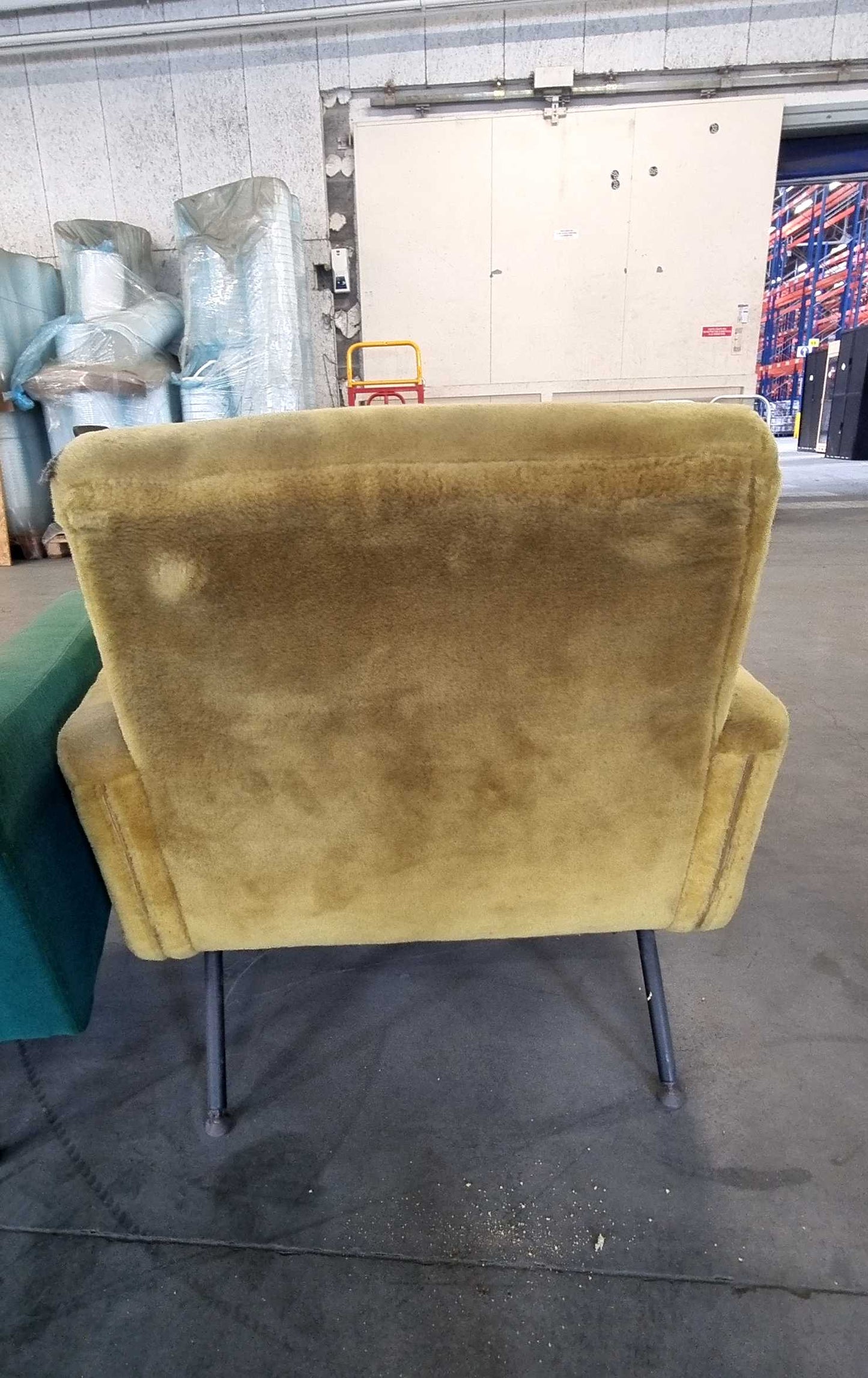 Fauteuil L75xl70 Jaune