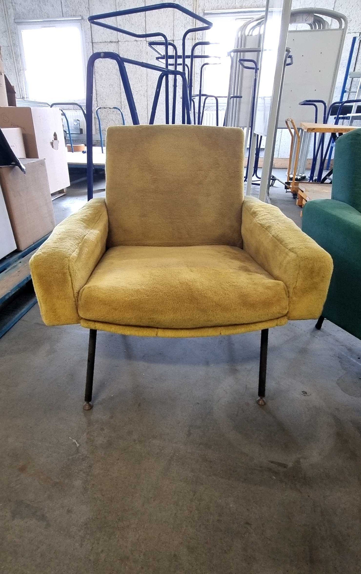 Fauteuil L75xl70 Jaune