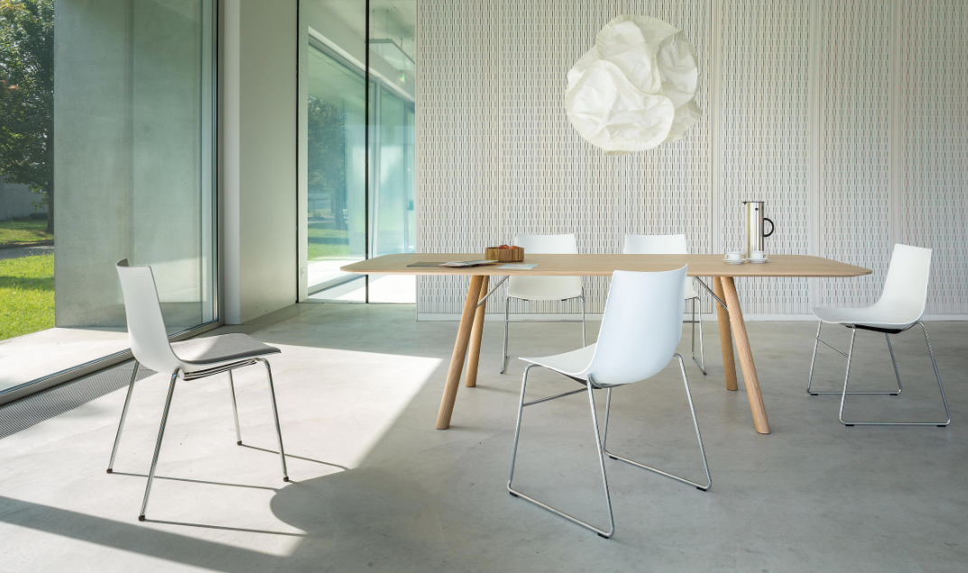 Table de réunion Girberger/Bachman L280xl110xh73