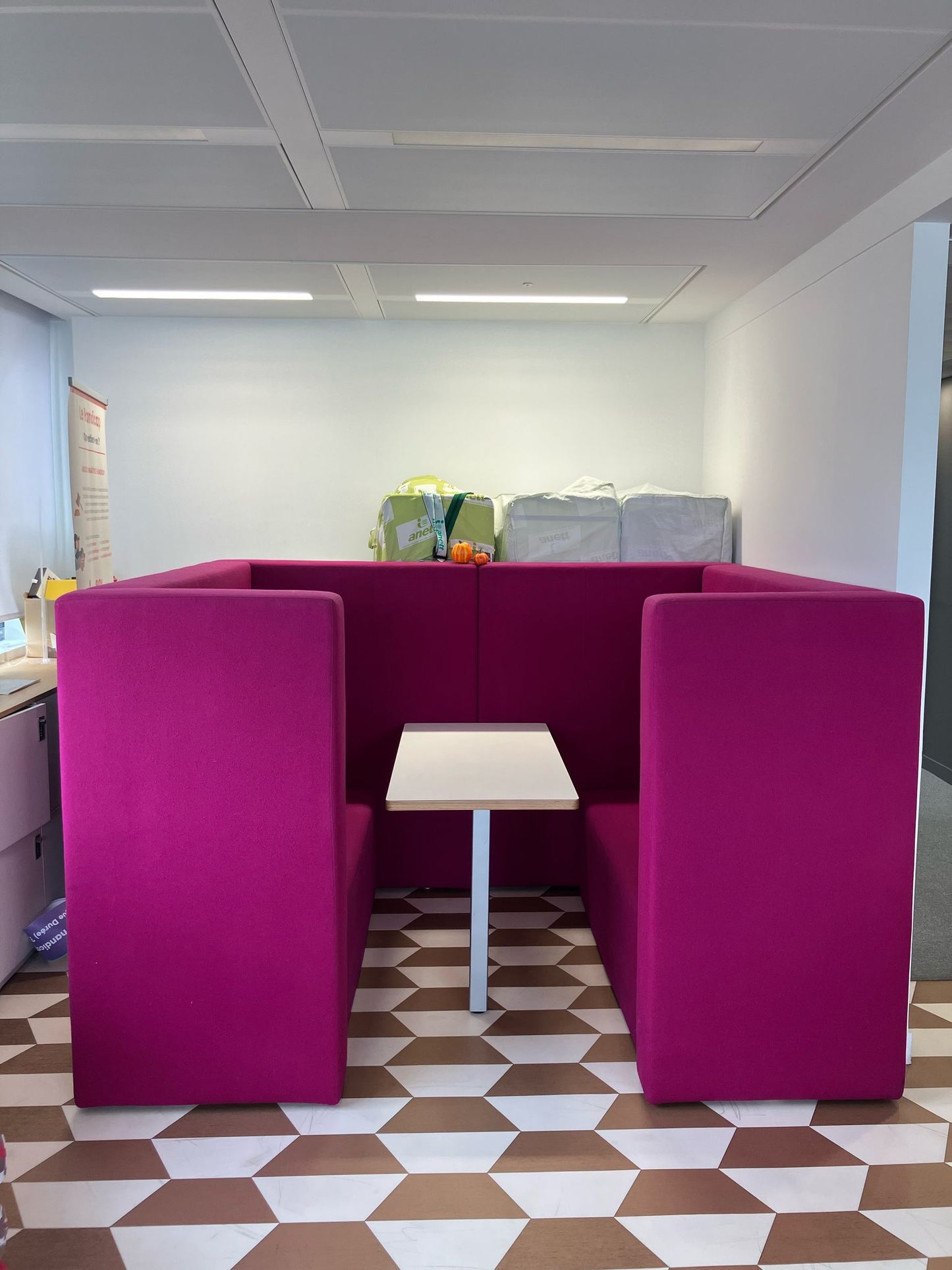 Canapé Vange L225xl180xh140 Violet