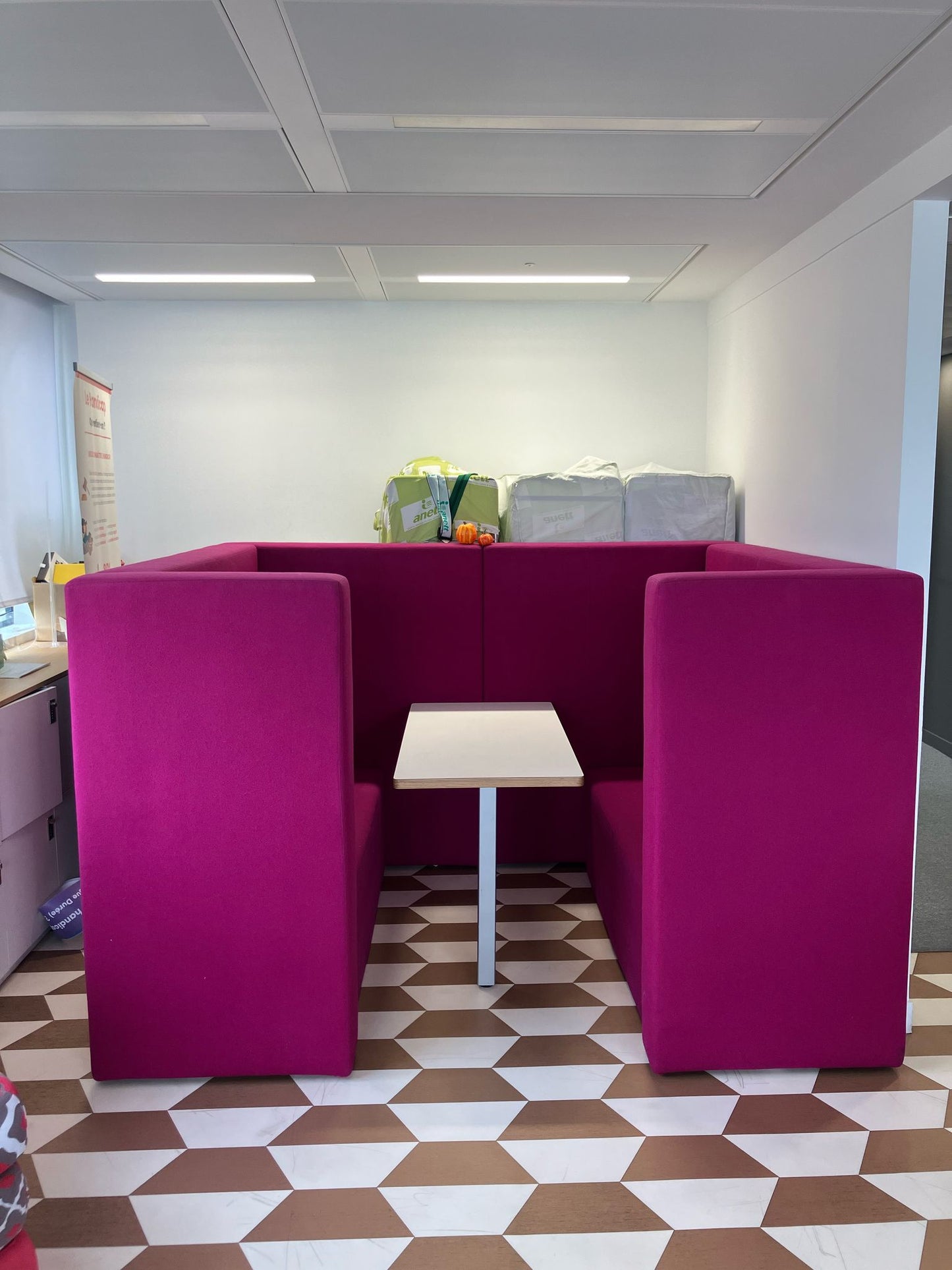 Canapé Vange L225xl180xh140 Violet