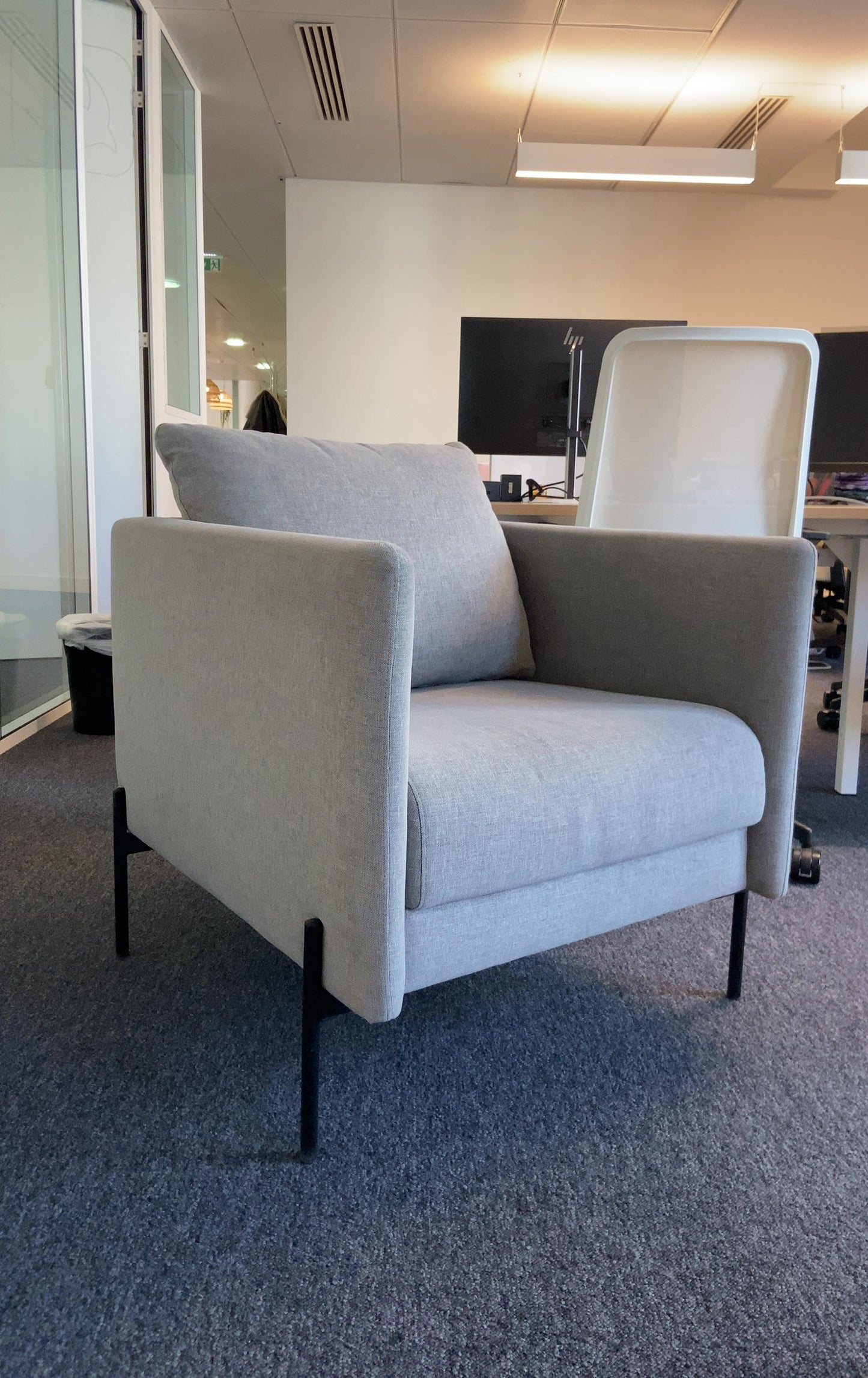 Fauteuil L60xl65xh72 Gris