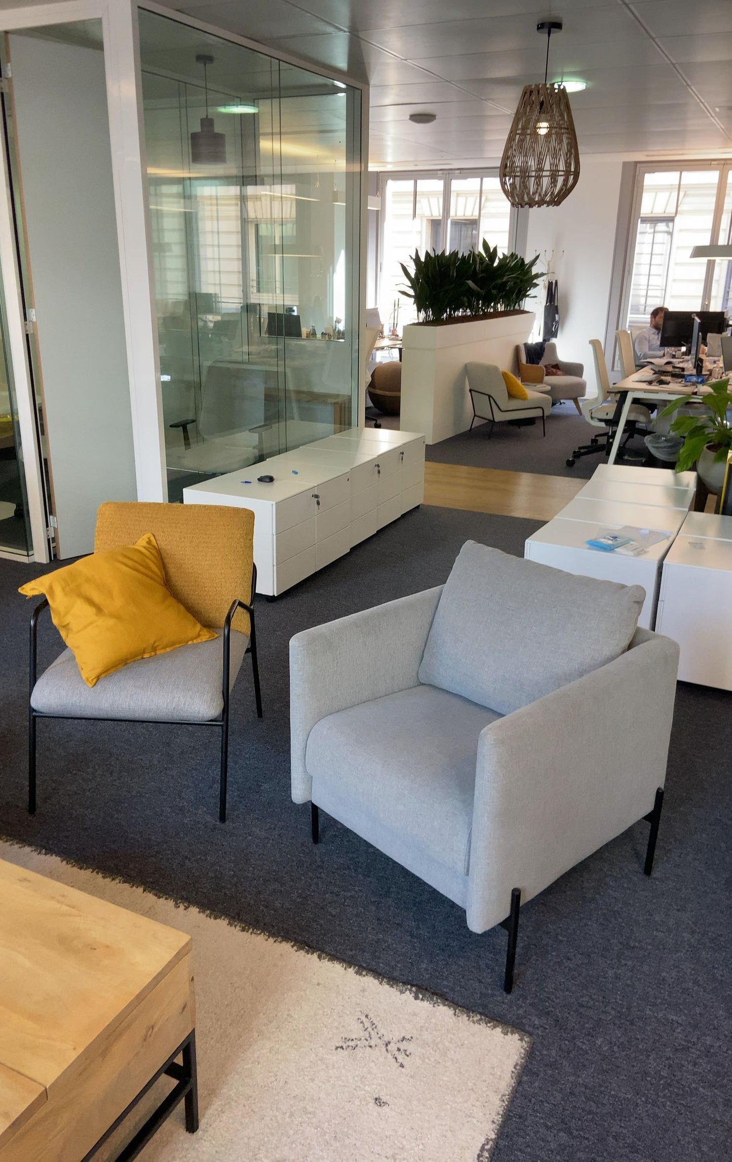 Fauteuil L60xl65xh72 Gris
