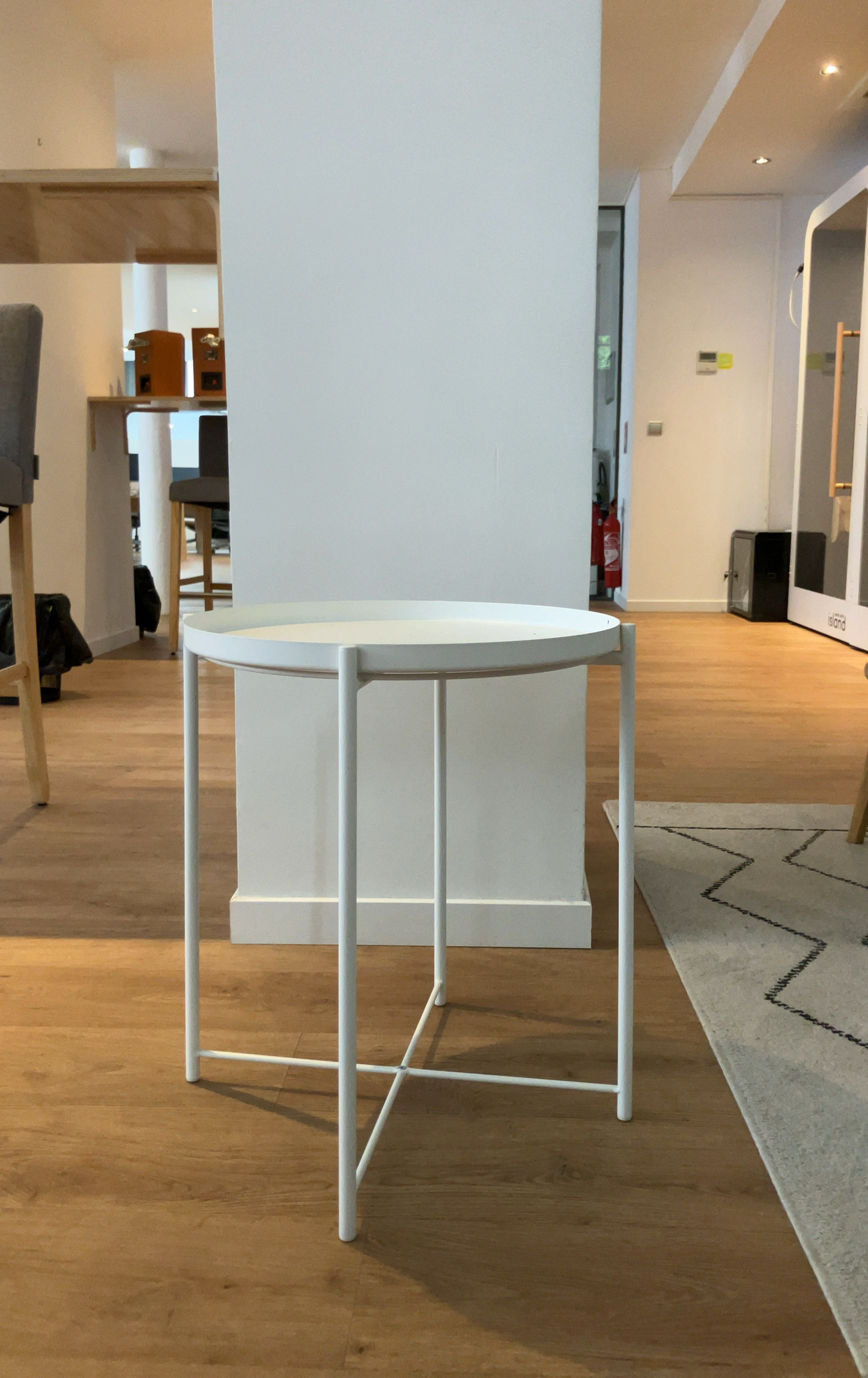 Table basse Gladom Gris Métal