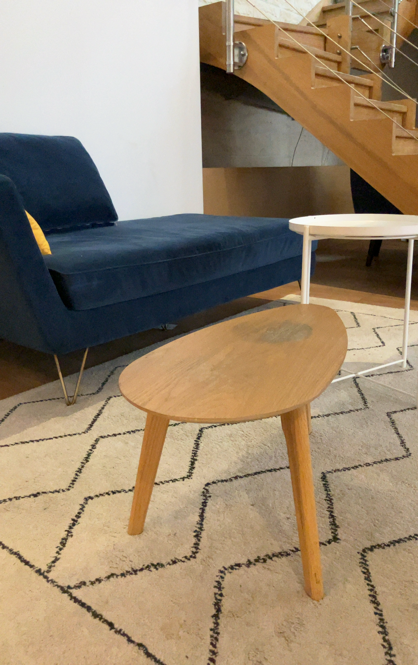 Table basse L70xl35xh35 Bois
