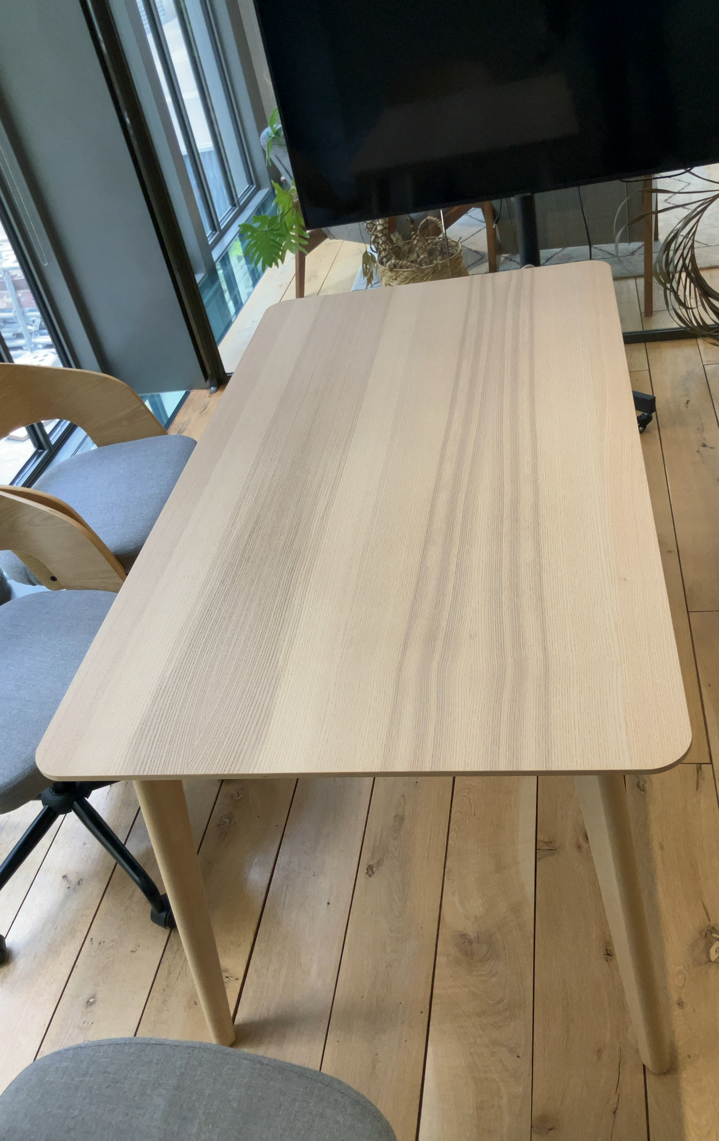 Table de réunion Ikea Lisabo L140xl80xh75