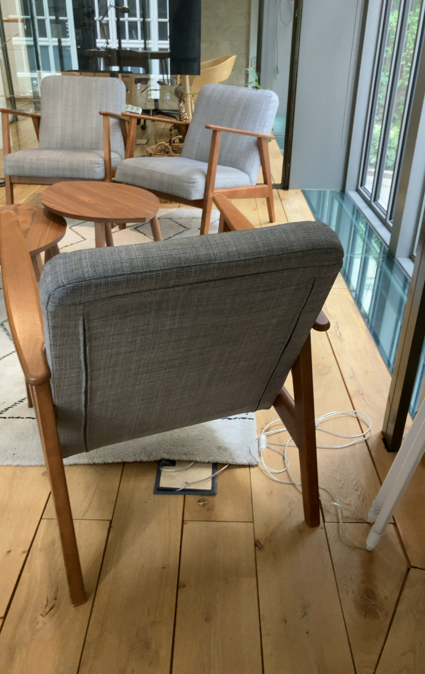 Fauteuil L60xl70xh90 Gris