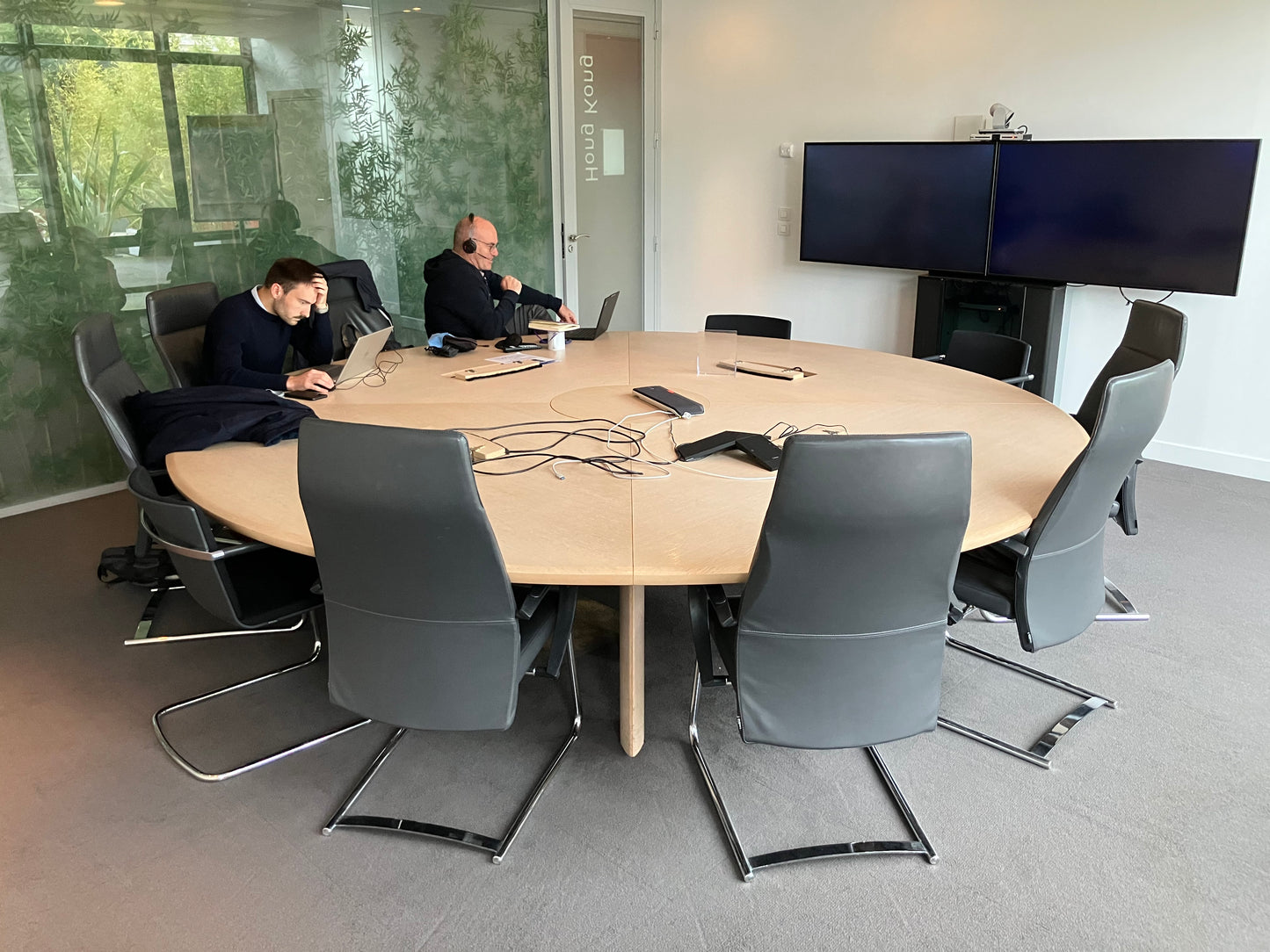 Table de réunion ronde D320xh70