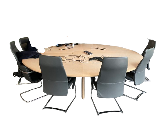 Table de réunion ronde D320xh70