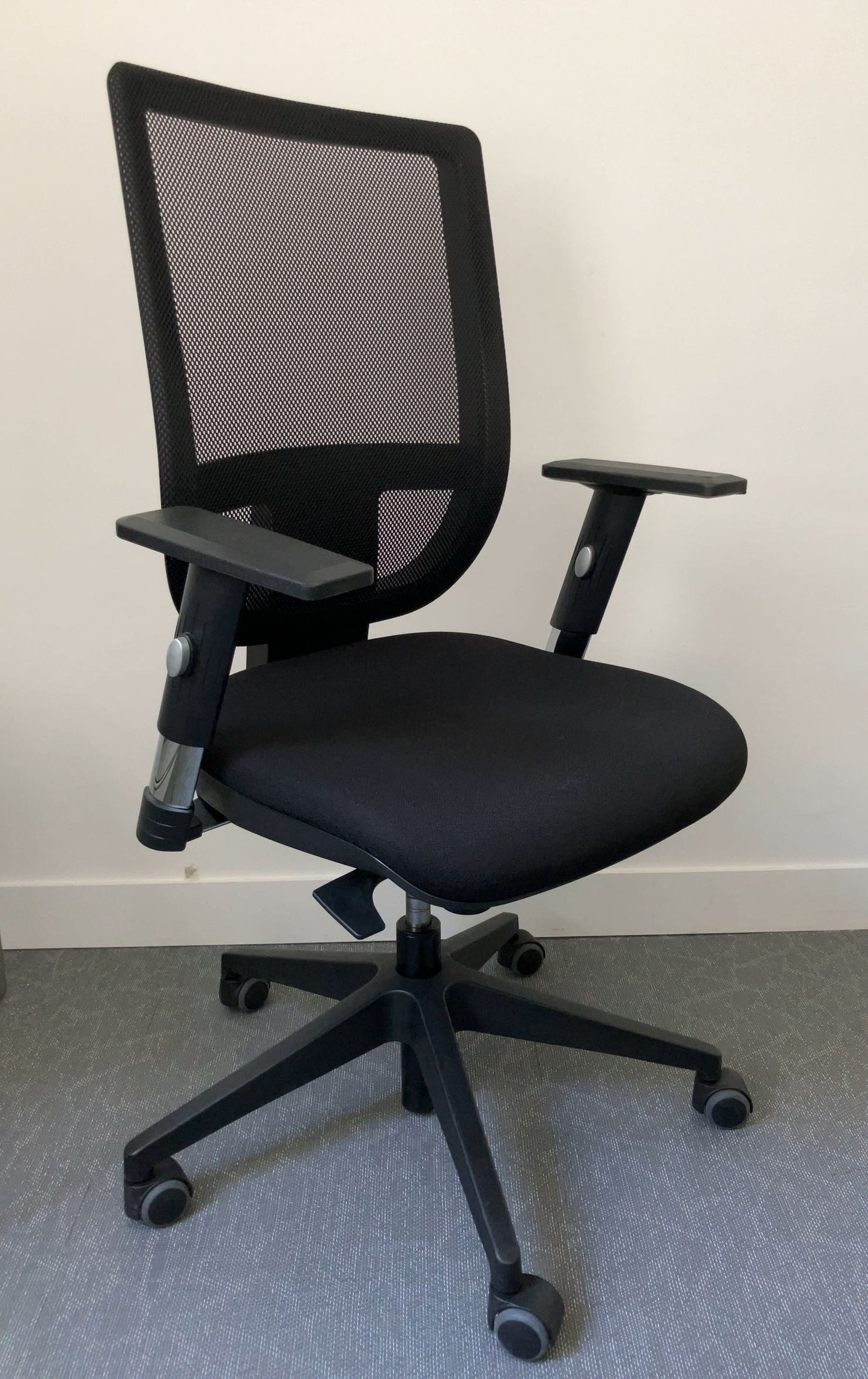 Fauteuil de Bureau Tissu Noir