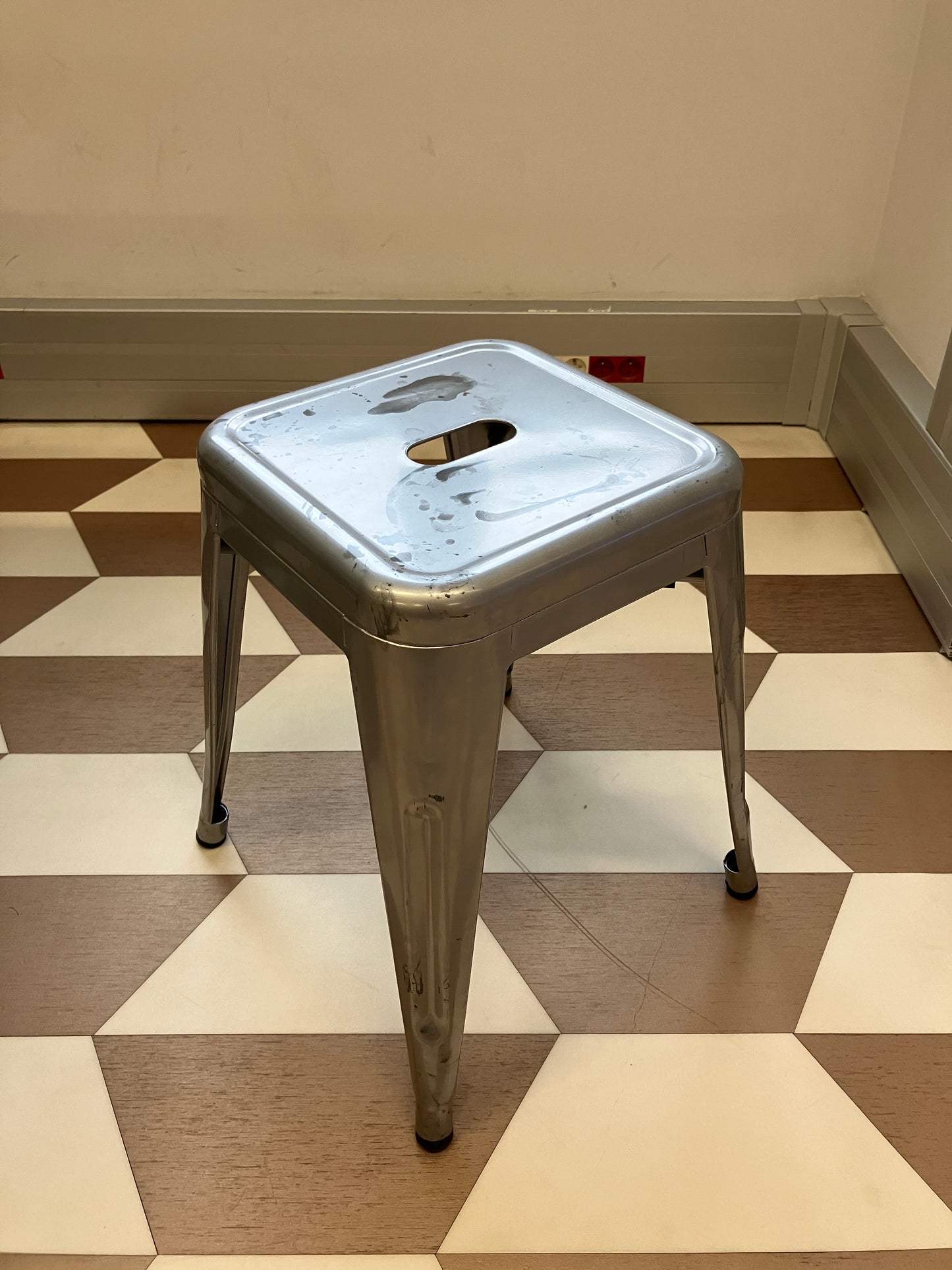 Chaise Tolix Gris Métal