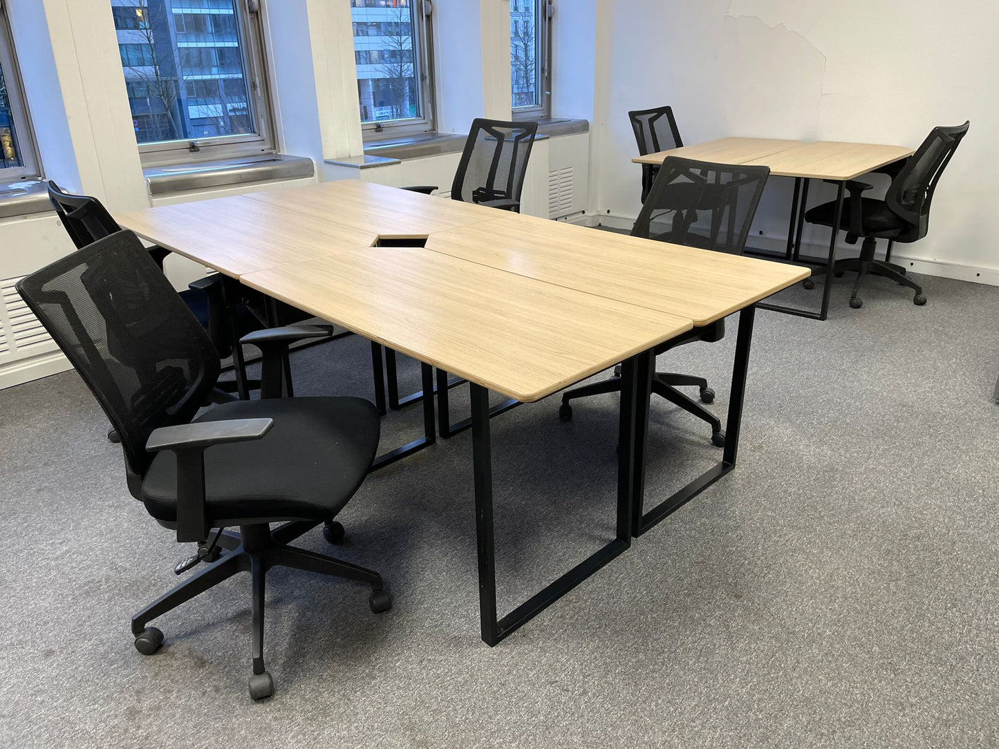 Fauteuil de bureau reconditionné avec accoudoirs reglables