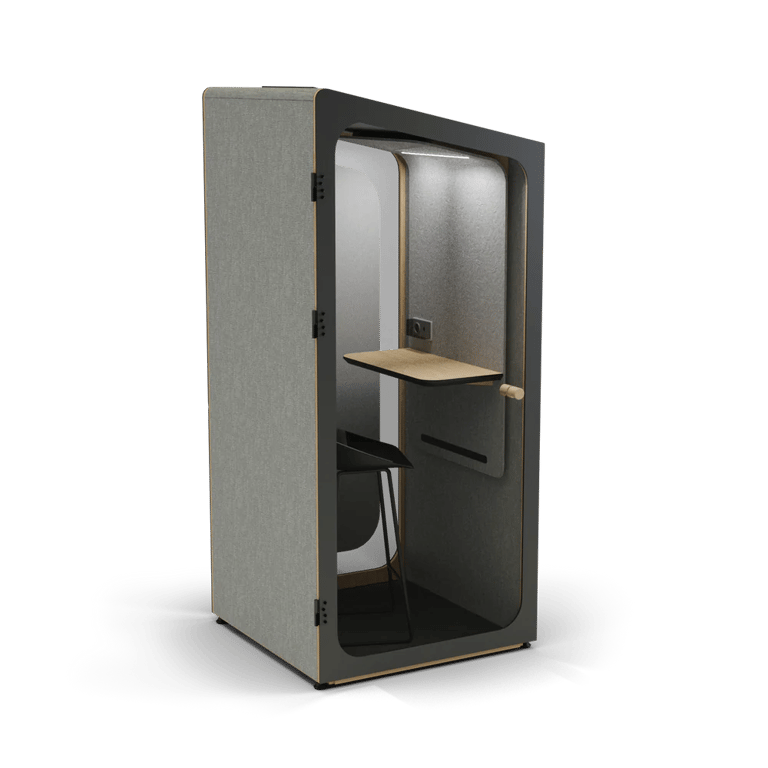 Shelter Stand Up - Cabine acoustique sans roulettes, pour 1 place