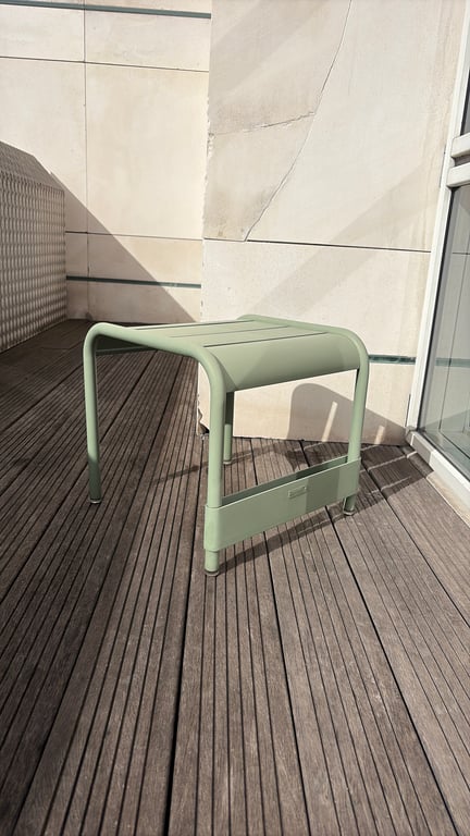 Table d'extérieur rectangulaire en métal Padua