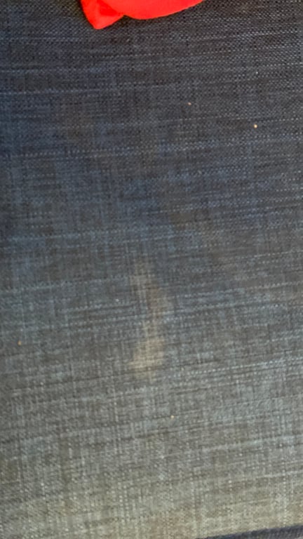 Canapé rectangulaire avec accoudoirs en tissu