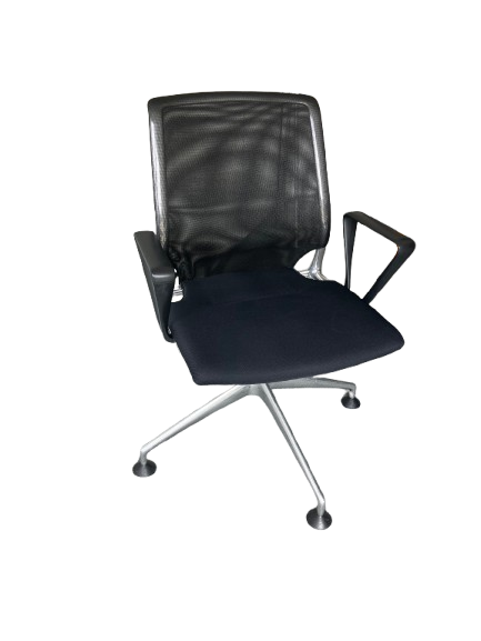 Fauteuil de bureau avec rotation assise et dossier en résille