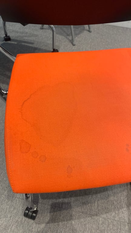 Chaise de réunion avec Roulettes et Accoudoirs