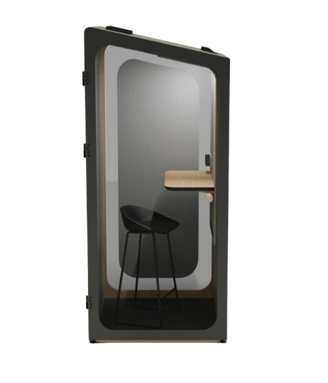 Shelter Stand Up - Cabine acoustique sans roulettes, pour 1 place