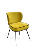 Fauteuil en Velours sans Accoudoirs