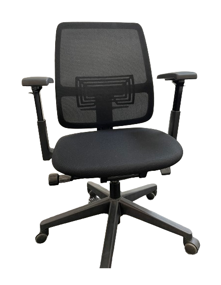 Fauteuil de bureau noir haworth