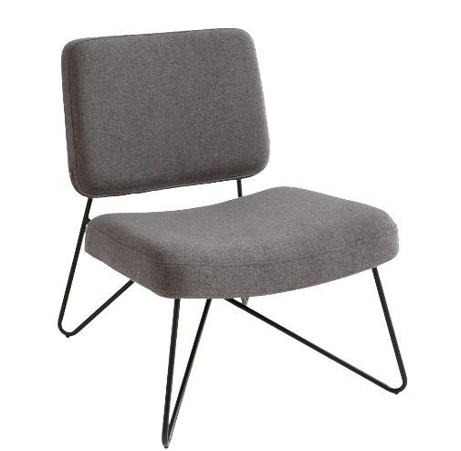 Fauteuil L60xl70xh80 Gris