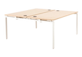 Bench 6 places L160xl120xh75 Buronomic - Astro