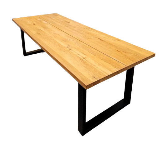 Table de réunion en bois massif L240xl95xh75