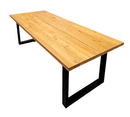 Table de réunion en bois massif L240xl95xh75