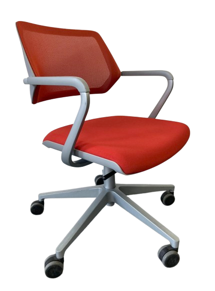 chaise steelcase qivi rouge