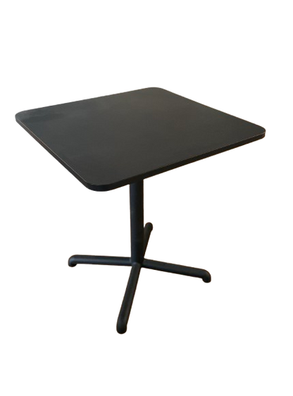 Table de réunion noire L50xl50xh70